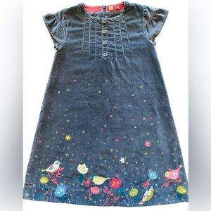 DPAM French Birds Embroidered Dress Size 8